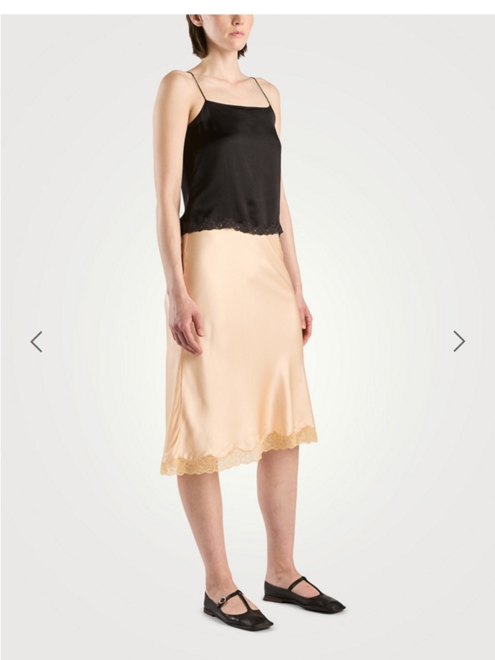 THE ROW Kilari Silk Cami New w tag! Made in Italy! lace-trimmed silk camisole